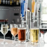Beverages served at Jonny's Pizza in Aubrey and Frisco, TX