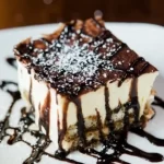 Tiramisu dessert at Jonny's Pizza in Aubrey and Frisco, TX